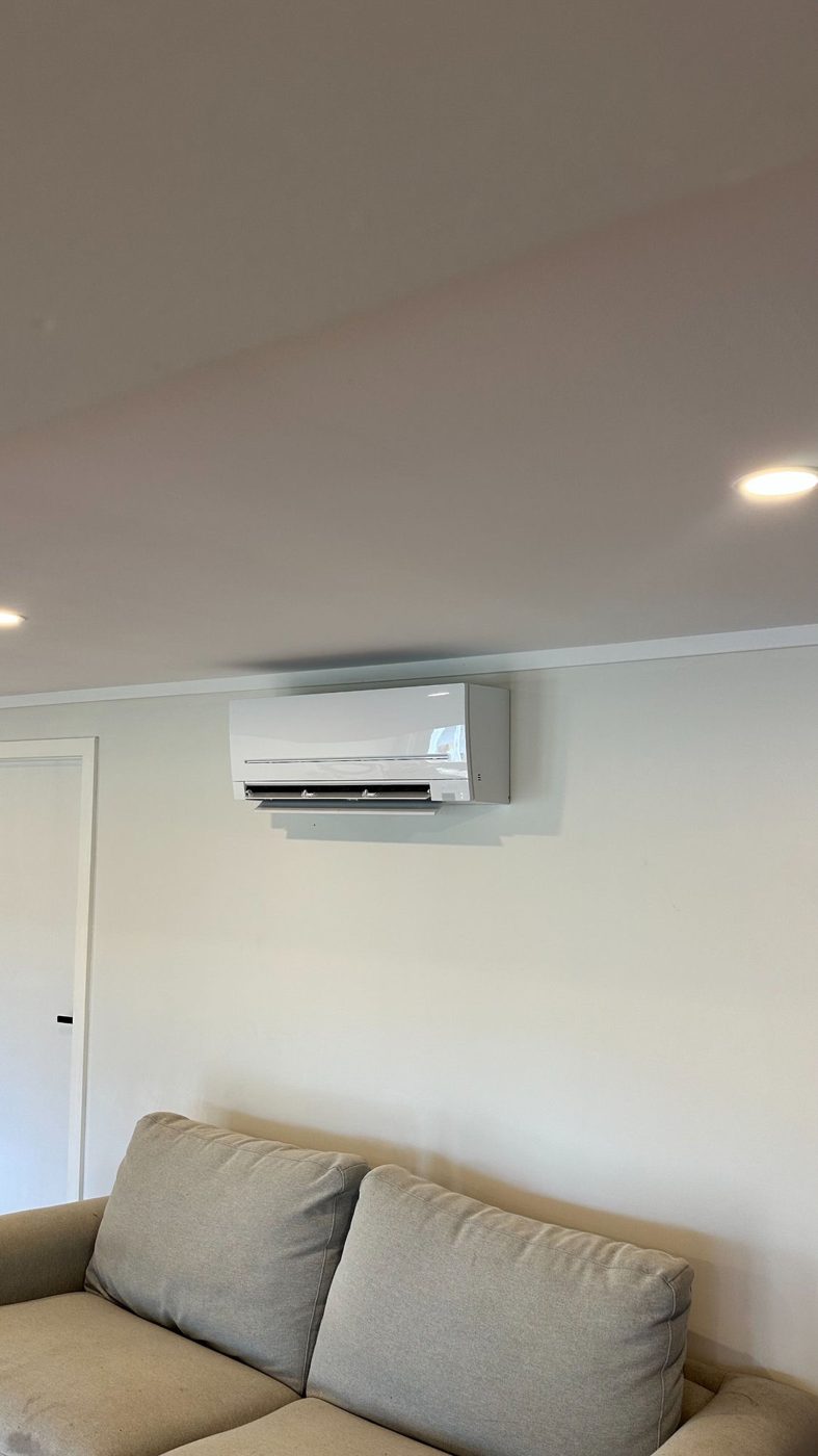 Split system installation β HR Air, Newcastle & Hunter